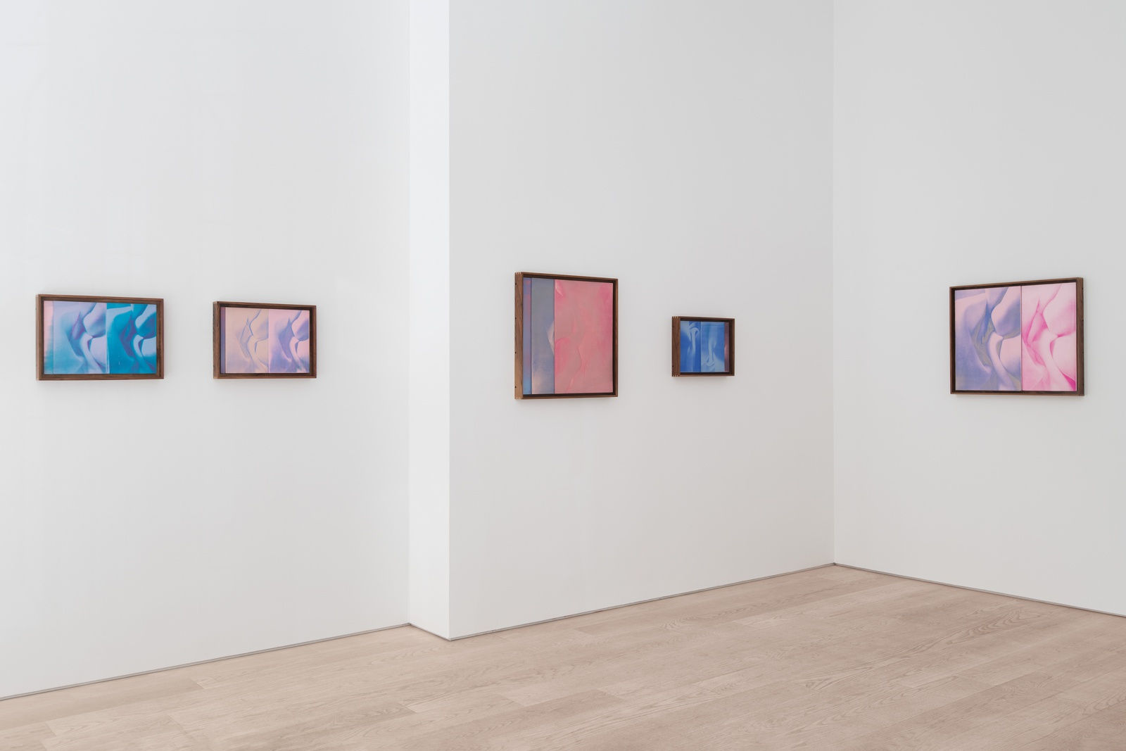 Martín Soto Climent Installation view 'The Heart of Heaven / Blushing Paintings' at Andréhn-Schiptjenko, Stockholm, Sweden, 2024
