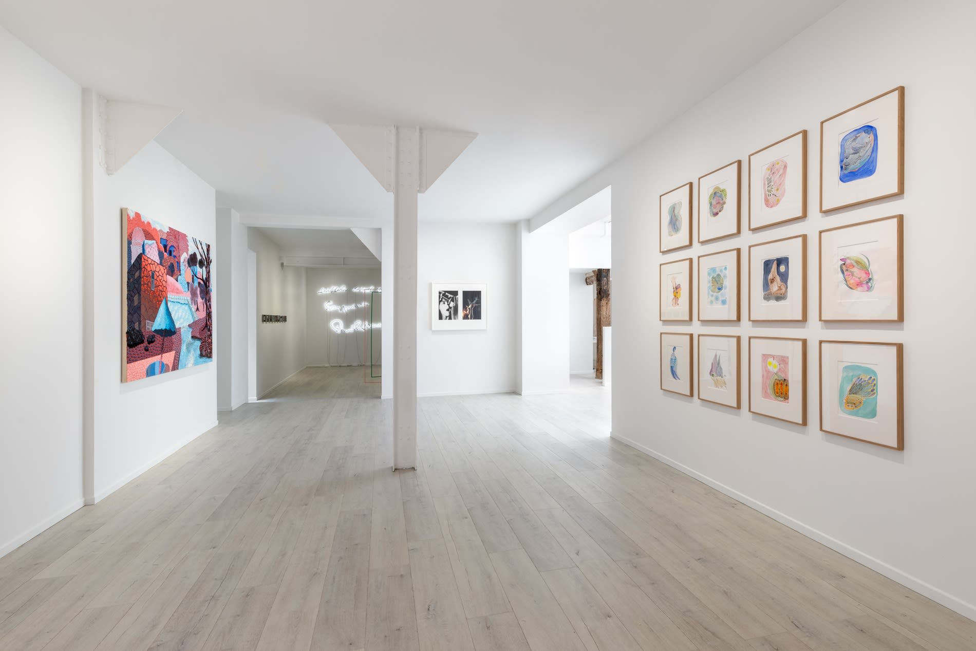 Mark Frygell Installation view, M O V I N G at Andréhn-Schiptjenko, Paris, France, 2022