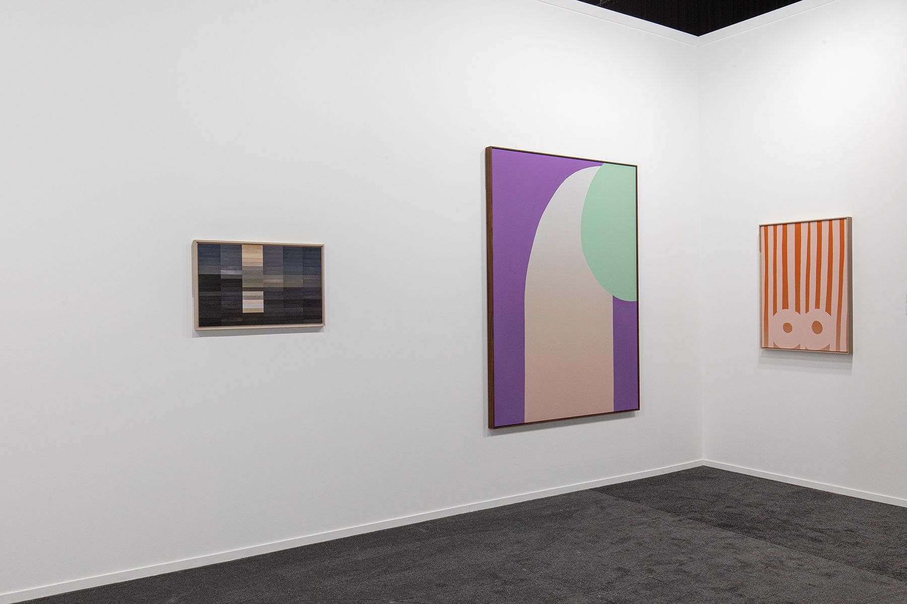 Cornelia Baltes, Sabine Mirlesse, Xavier Veilhan Installation view, Art Dubai, Dubai 2025