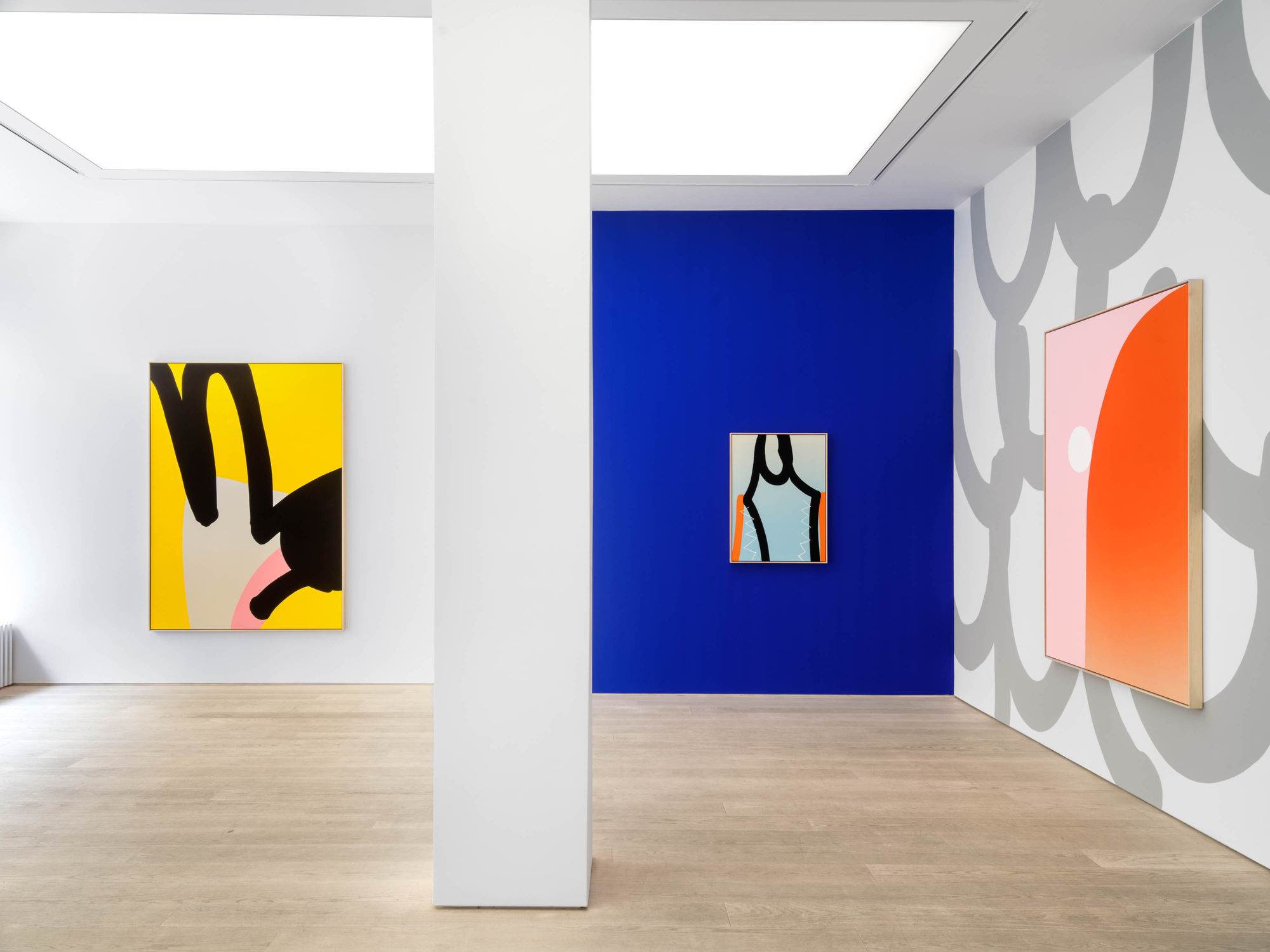 Cornelia Baltes Installation view, Hub Bub, Andréhn-Schiptjenko, Stockholm, Sweden, 2023