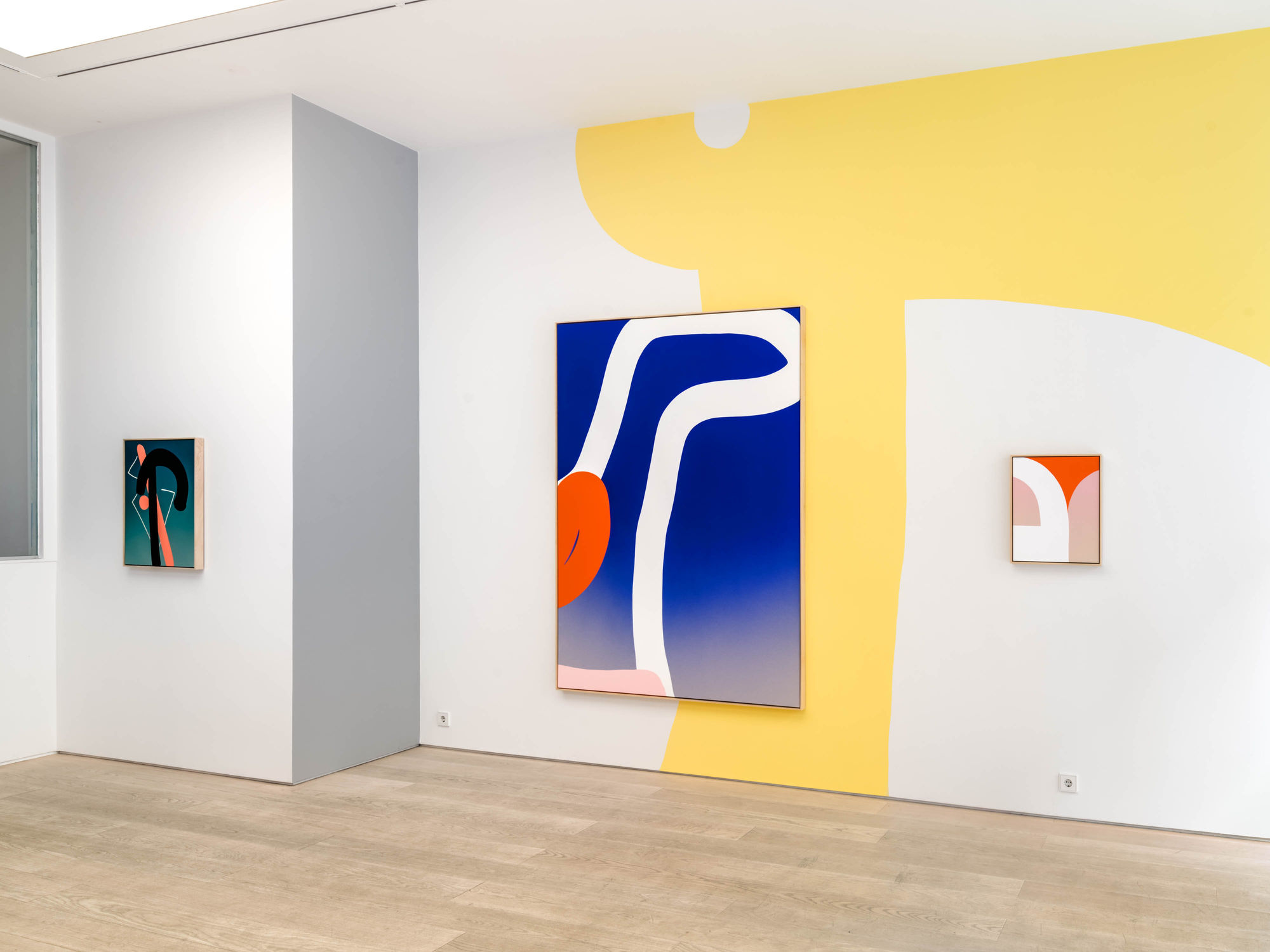 Cornelia Baltes Installation view, Hub Bub, Andréhn-Schiptjenko, Stockholm, Sweden, 2023