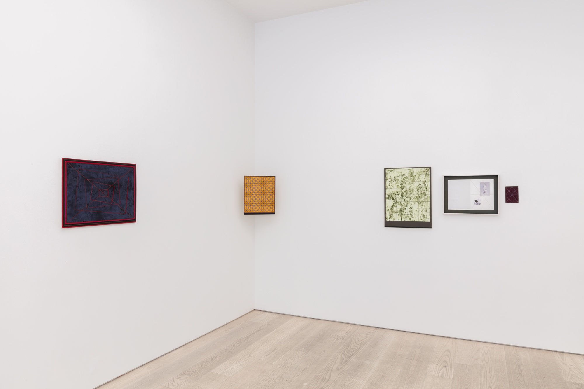 Matts Leiderstam Installation view, Seen Through the Grid, Andréhn-Schiptjenko, Stockholm, Sweden, 2023