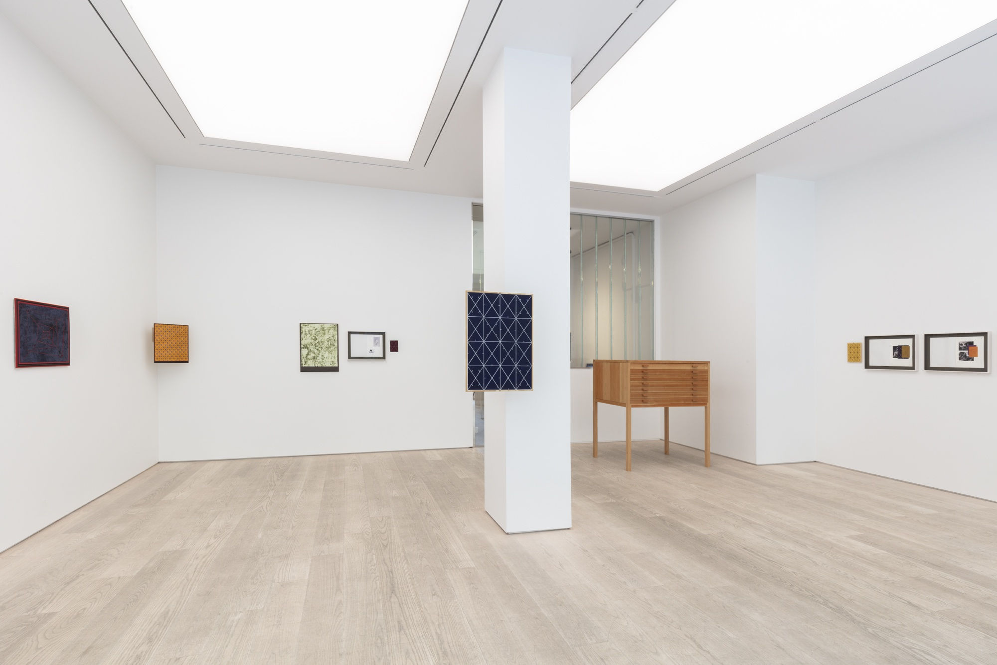 Matts Leiderstam Installation view, Seen Through the Grid, Andréhn-Schiptjenko, Stockholm, Sweden, 2023