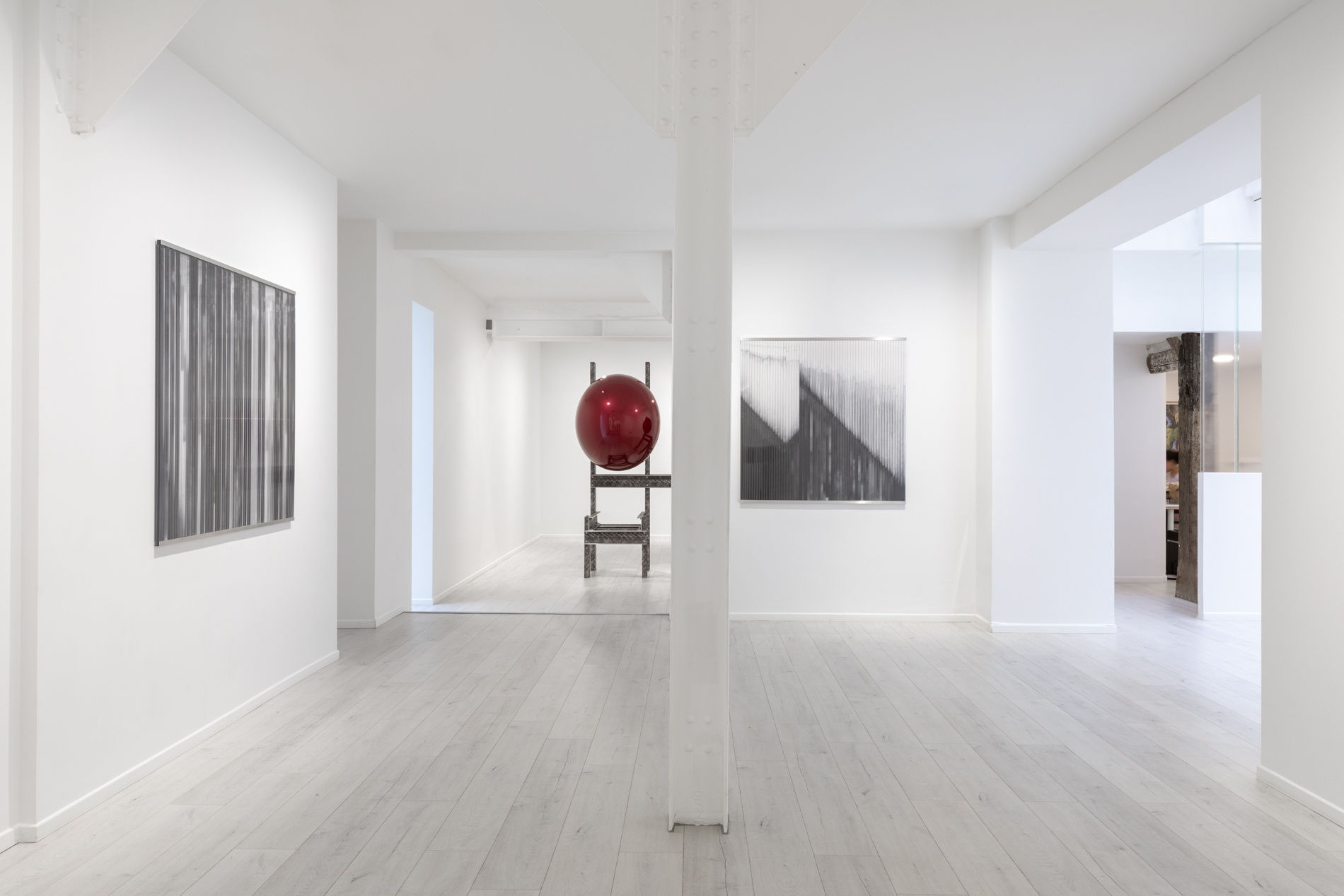 Siobhán Hapaska Installation view at Andréhn-Schiptjenko, Paris, France, 2023