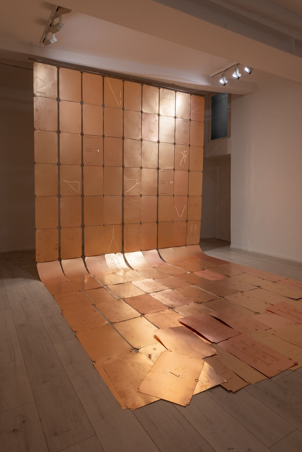 Theresa Traore Dahlberg Installation view, IDRIX III at Andr&eacute;hn-Schiptjenko Paris, 2024.