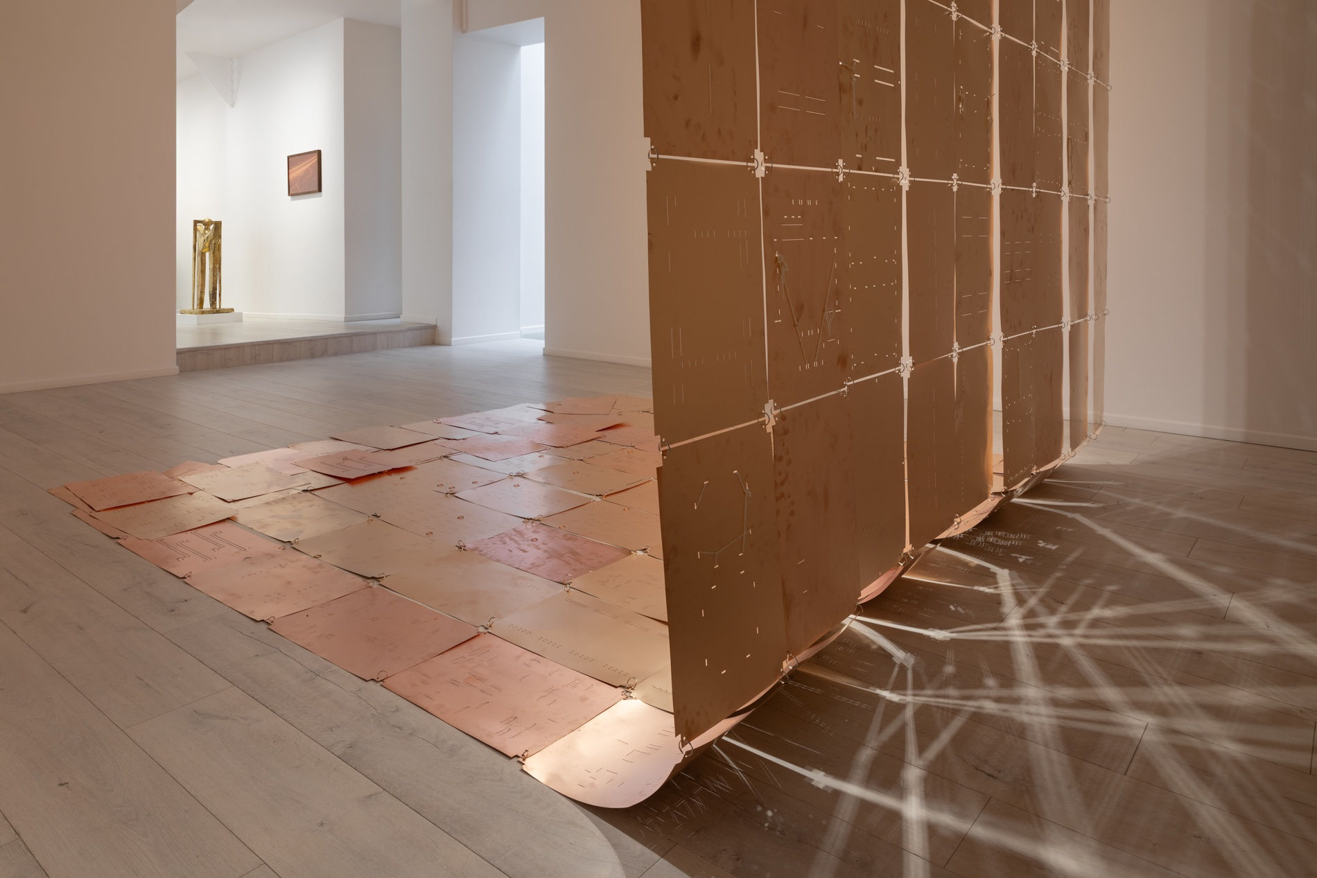 Theresa Traore Dahlberg Installation view, IDRIX III at Andr&eacute;hn-Schiptjenko Paris, 2024.