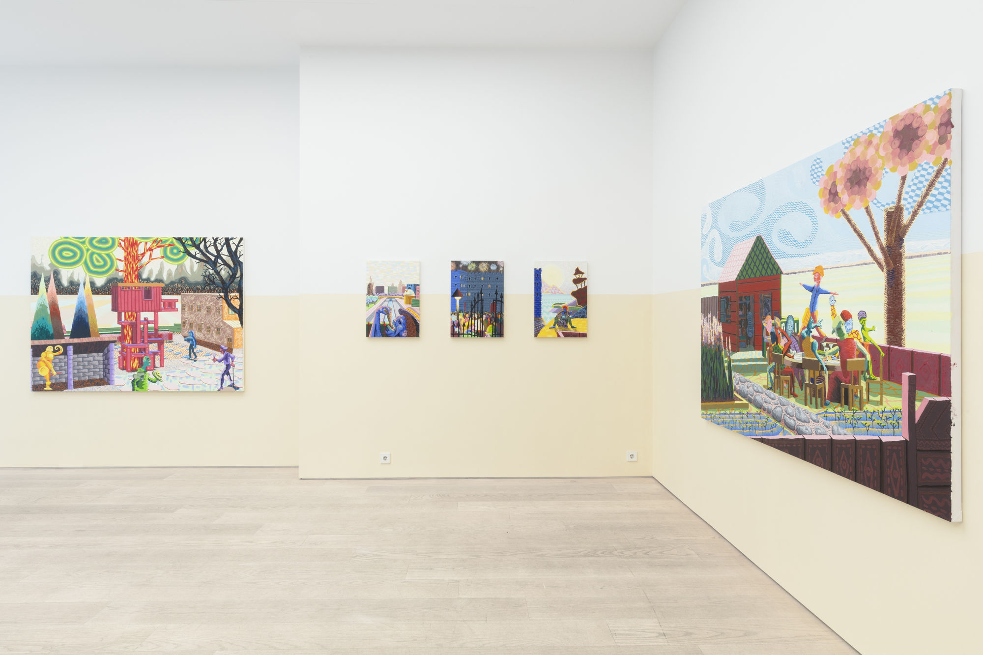 Mark Frygell Installation view, Fiction of the Village in Frames, Andréhn-Schiptjenko, Stockholm, Sweden, 2024
