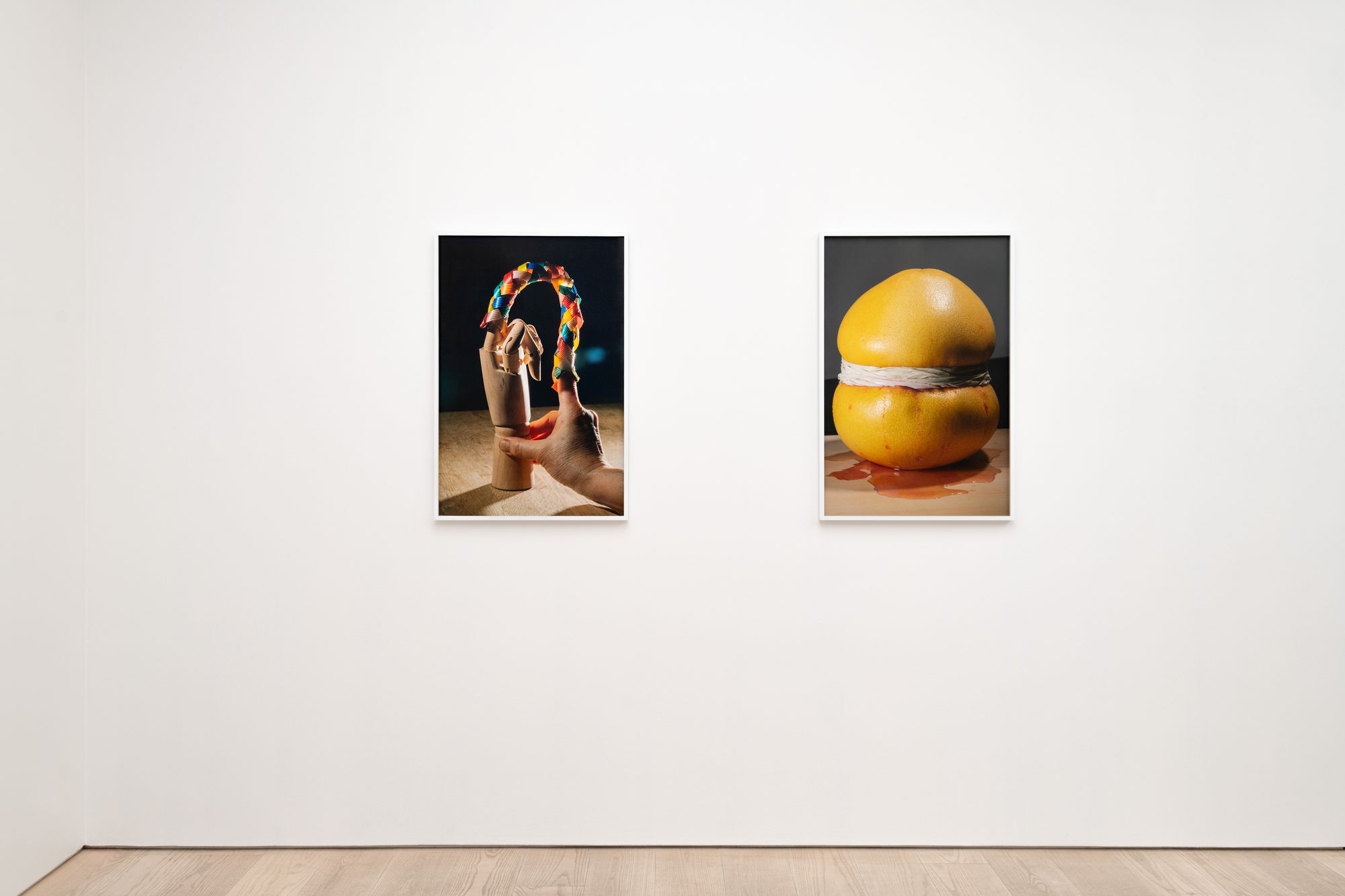 Installation view of FEEL FIRST, THINK LATER at Andréhn-Schiptjenko, Stockholm, 2025.