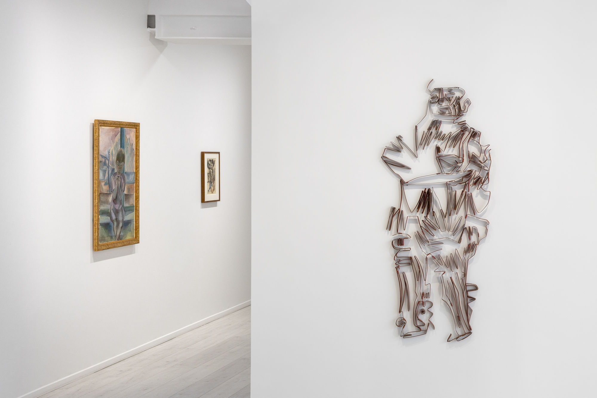 Siri Derkert Installation view, Andréhn-Schiptjenko Paris, 2025.