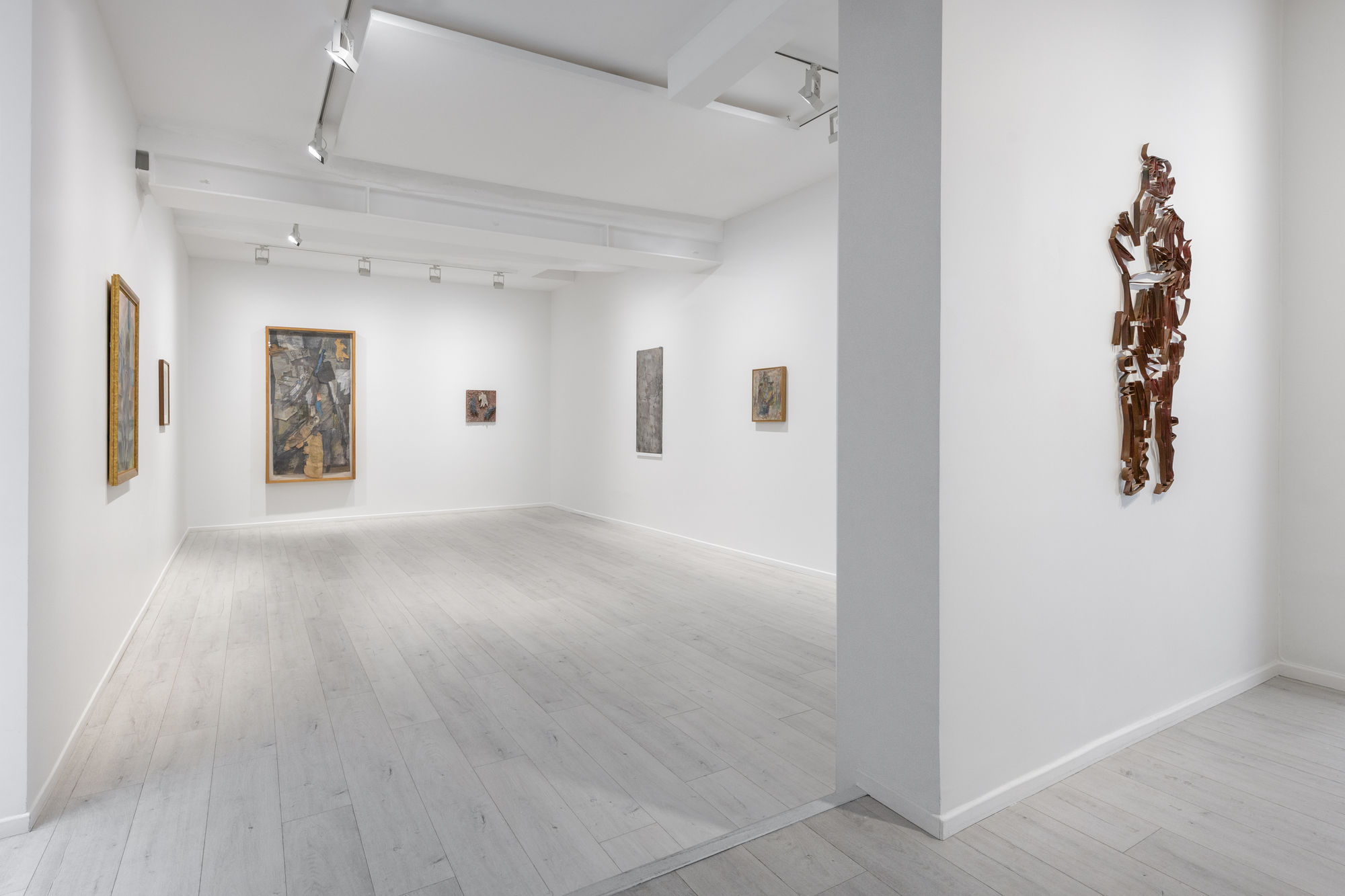 Siri Derkert Installation view, Andréhn-Schiptjenko Paris, 2025.