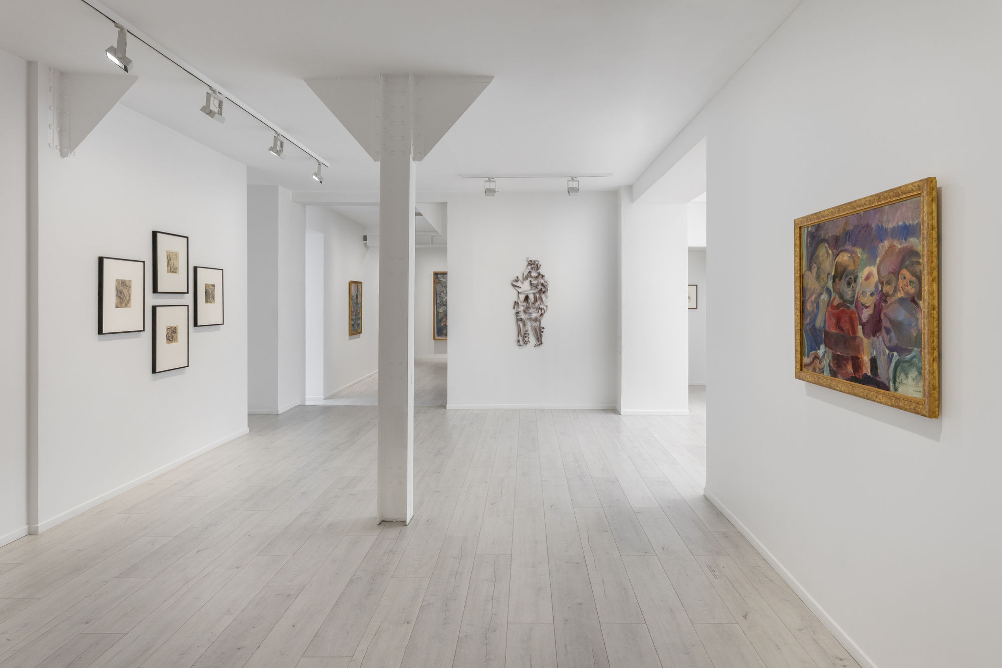 Siri Derkert Installation view, Andréhn-Schiptjenko Paris, 2025.