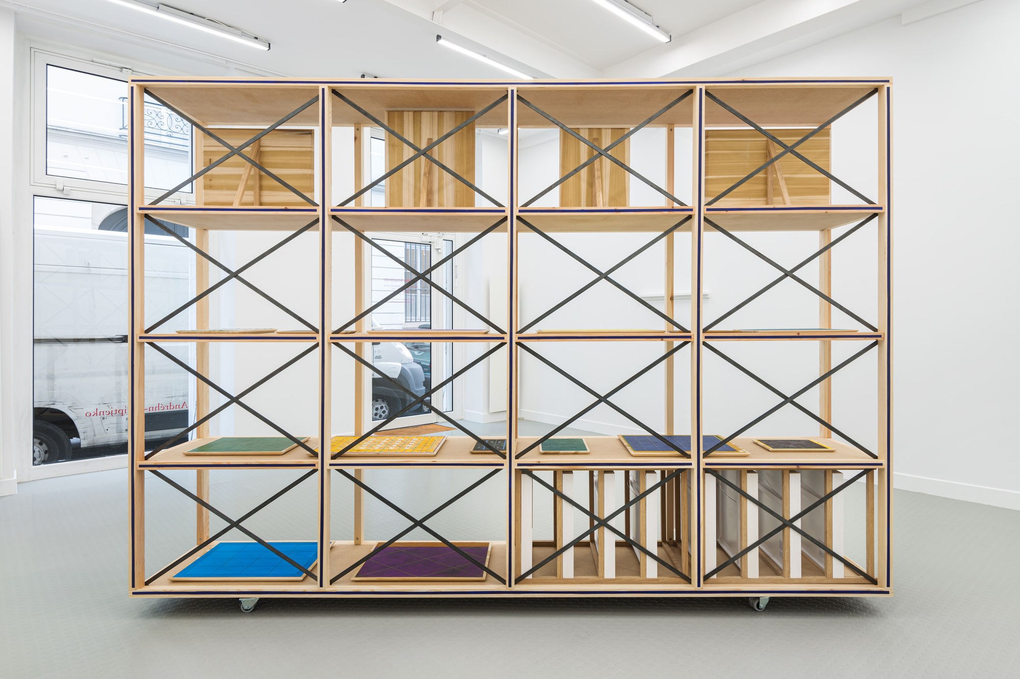 Matts Leiderstam - Vu à travers la grille