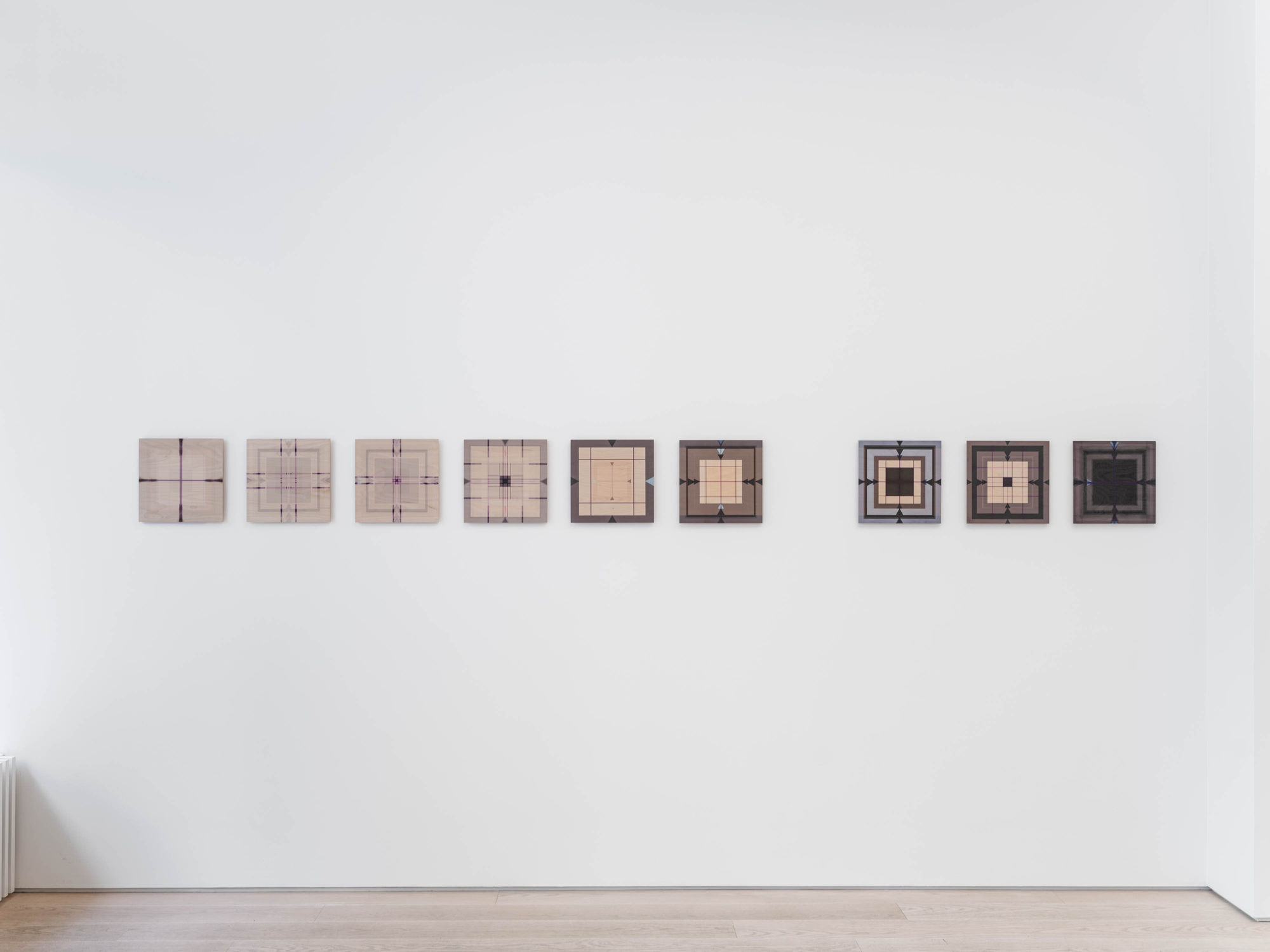 Katarina Löfström Installation view Point Blank at Andréhn-Schiptjenko, Stockholm, 2021