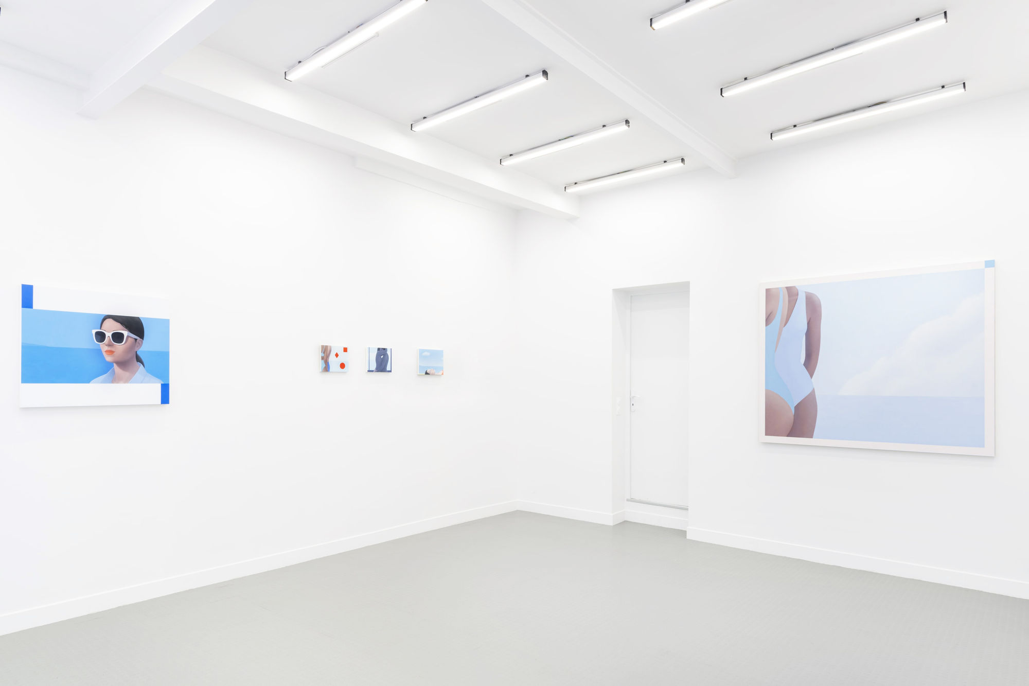 Installation view, Ridley Howard, Shorelines, at Andréhn-Schiptjenko, Paris, 2020. © C. Maignien