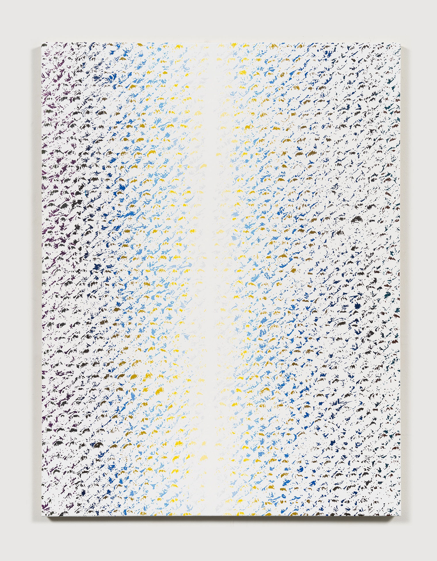 Cheyney Thompson Chronochrome [2E], 2019 Oil on canvas 40 3/4 x 30 7/8 in (103.5 x 78.4 cm)
