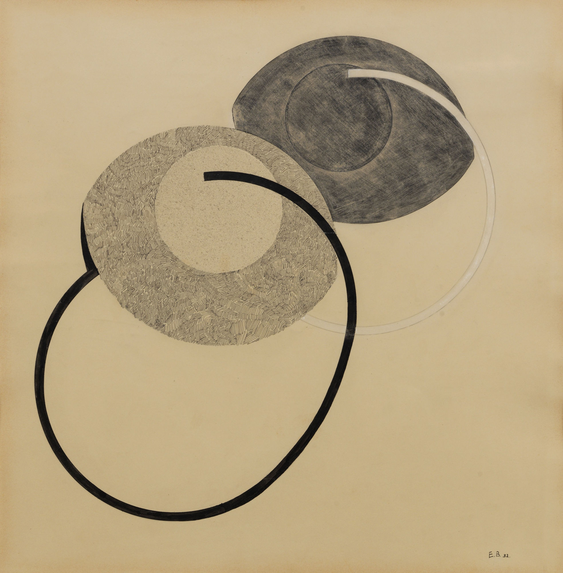 Ella Bergmann-Michel, Zwei Eliptische Formen, 1932