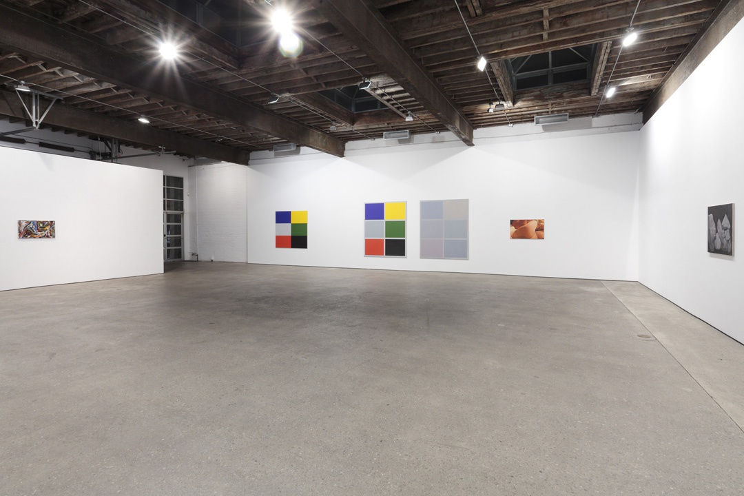Installation view of Eberhard Havekost's sixth solo show at Anton Kern Gallery. A few works featured.