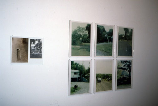 Installation view of psychoarchitecture, a joint collaborative effort from Picture Generation artists Matin Kippenberger and Richard Prince. More works shown.