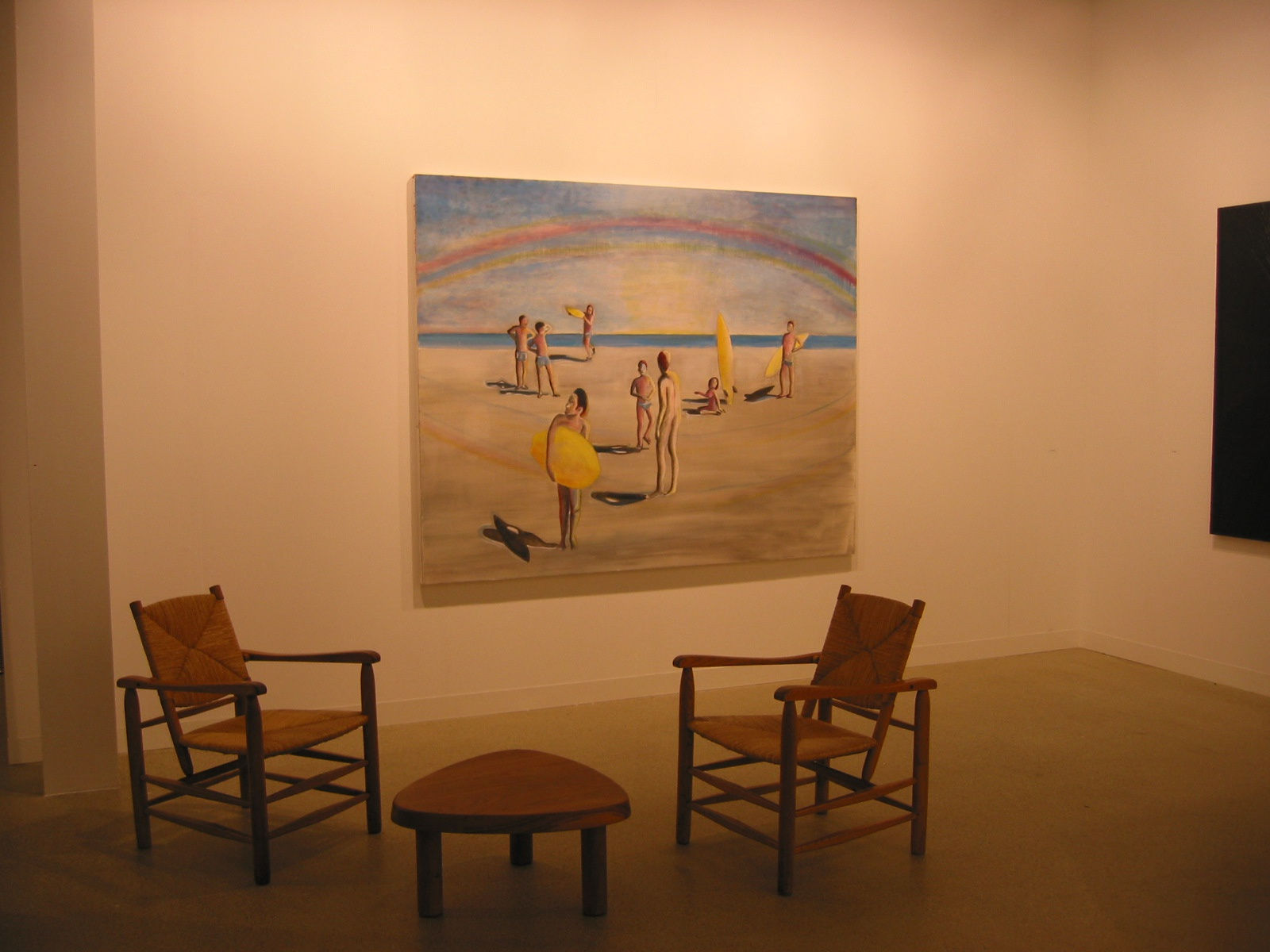 Installation view of the AKG booth at Basel 2004.