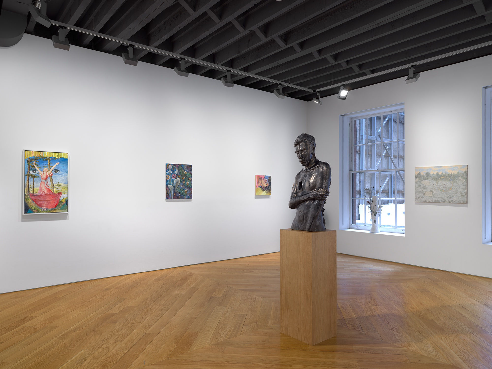 Pawel Althamer on the third floor.