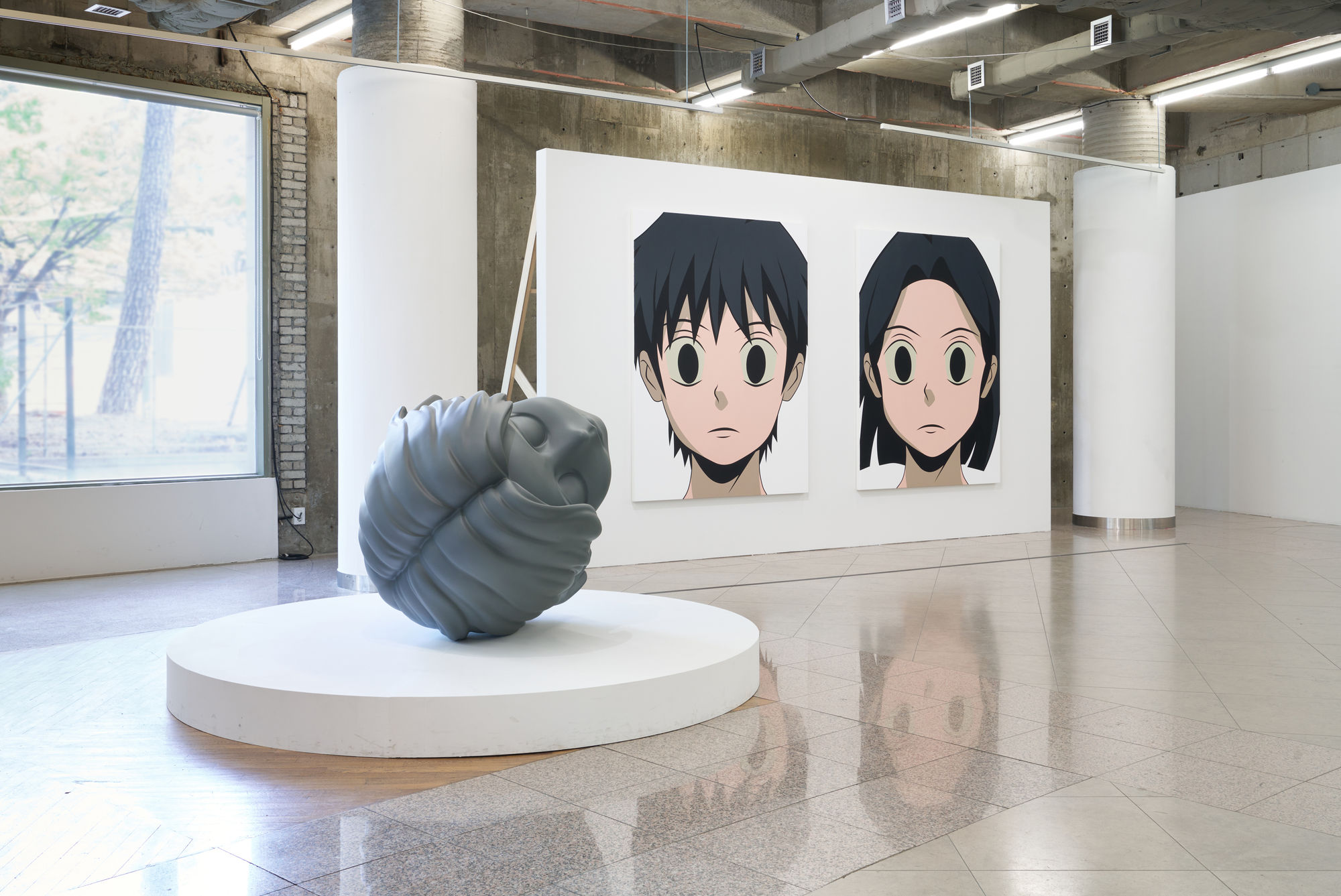 Installation view of 2022 Art Sonje Project #2: Create Outlines, Art Sonje Center, Seoul, Korea, 2022