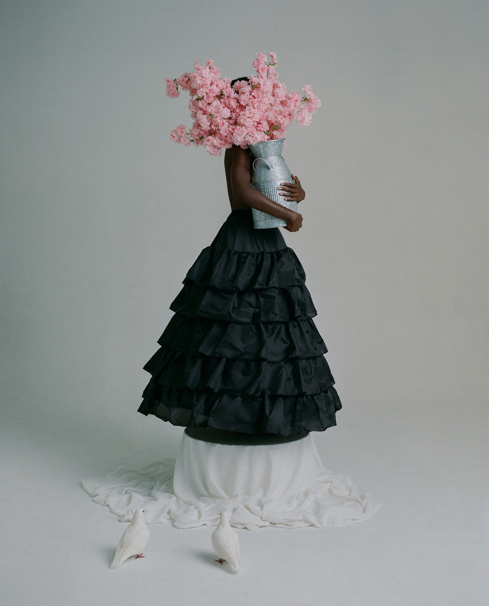 Oye Diran Abundance, 2021 Archival ink on 210gsm Hahnemuhle Bamboo Paper 16 x 20 inches