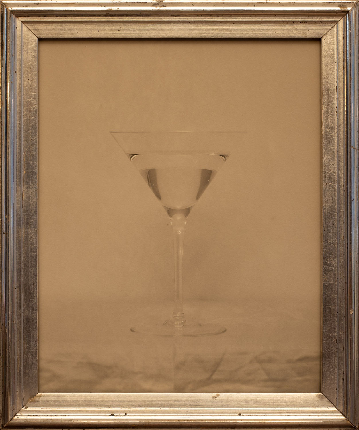 J E F F E R S O N H A Y M A N And So We Decided Upon London Varnished pigment print in a vintage silver gilded frame 11.5 x 9.5 inches $1200