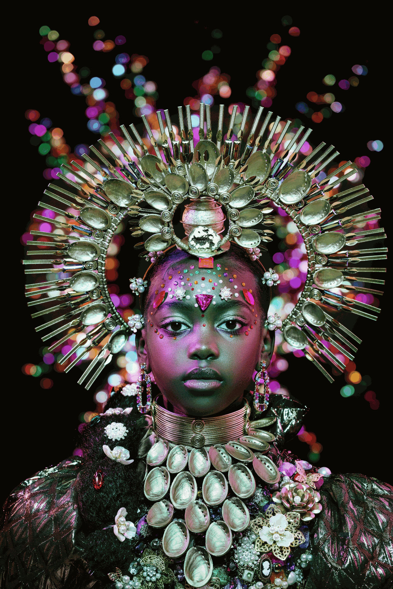 Regis and Kahran Bethencourt Crowned in Majesty, 2021 Archival Pigment Print 24 x 16 inches