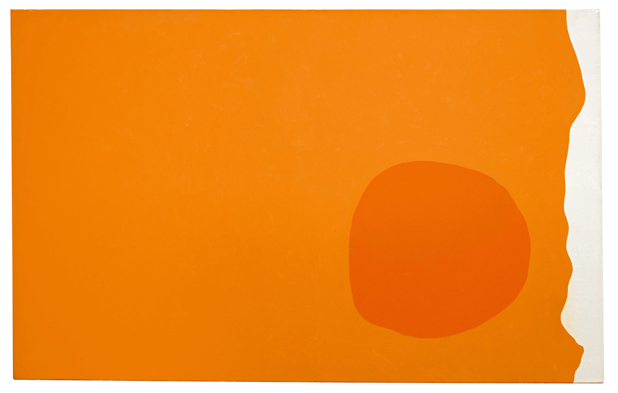 Orange in Yellow with White : 1969