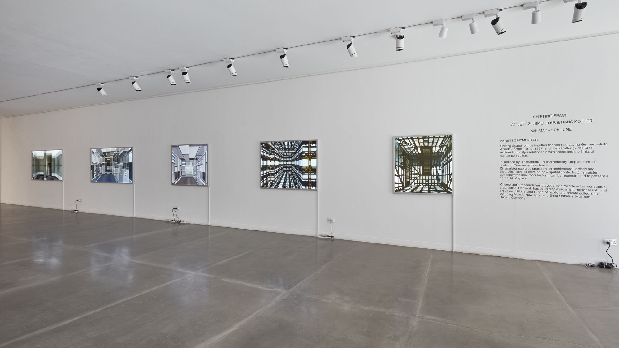 Hans Kotter and Annett Zinsmeister: Shifting Space