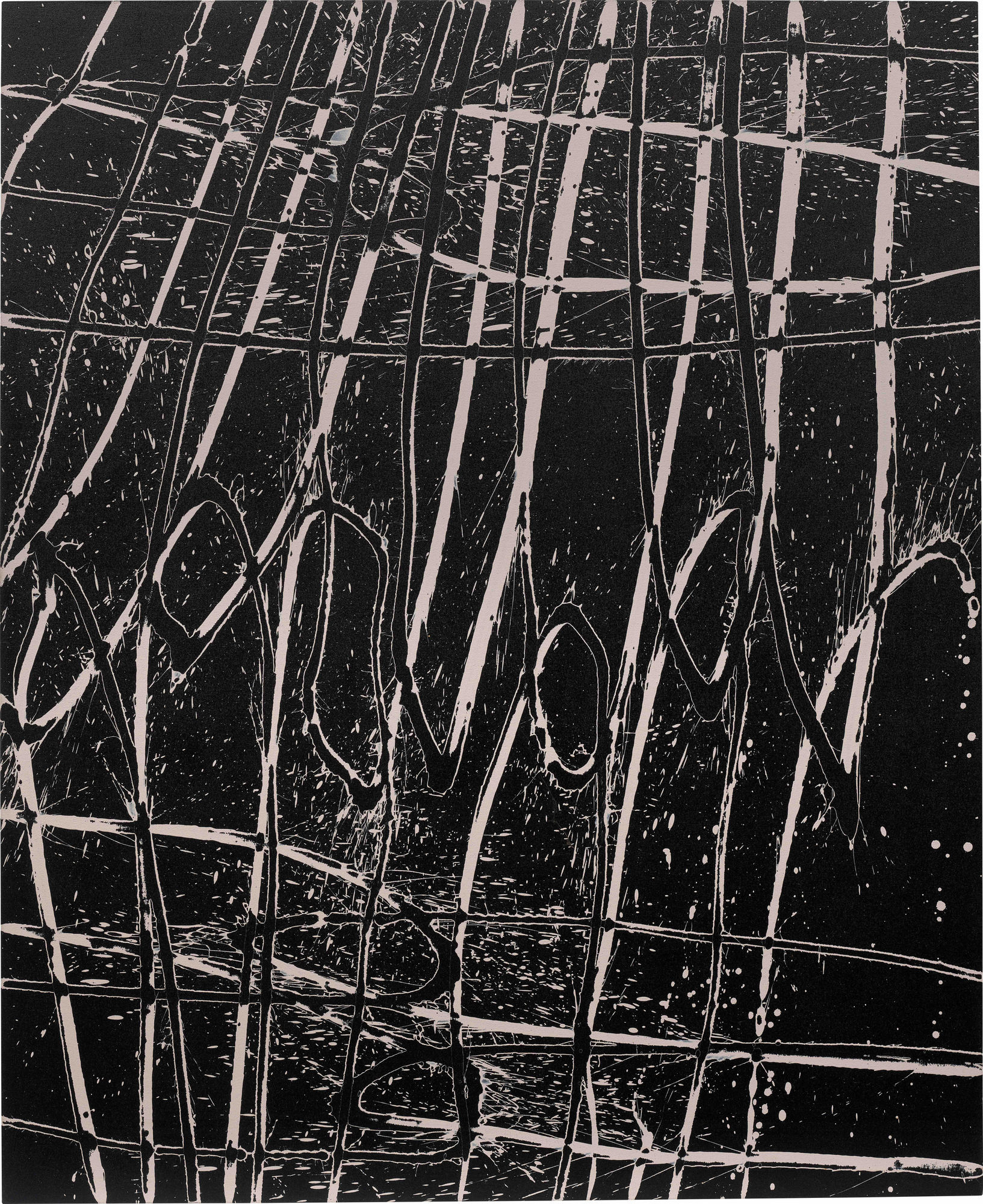 Ed Moses Pah, 2004 Acrylic on canvas 65 3/4 x 54 1/8 in 167.1 x 137.4 cm