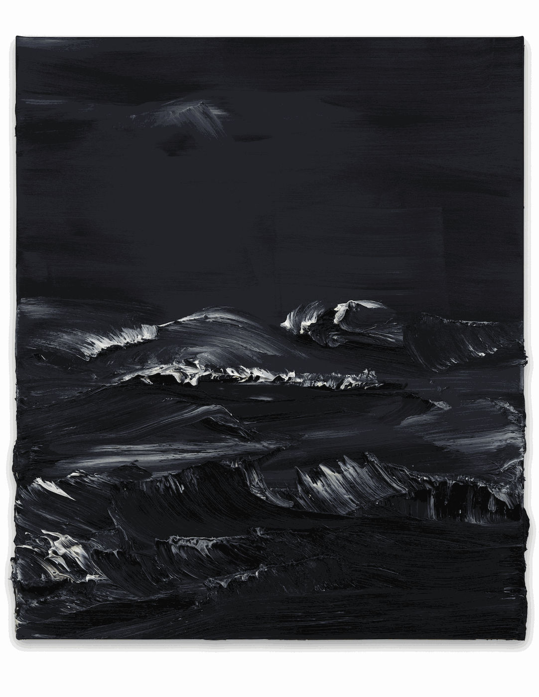 Conrad Jon Godly Dark is Light 2, 2017 Oil on canvas 37 3/8 x 31 1/2 in 95 x 80 cm