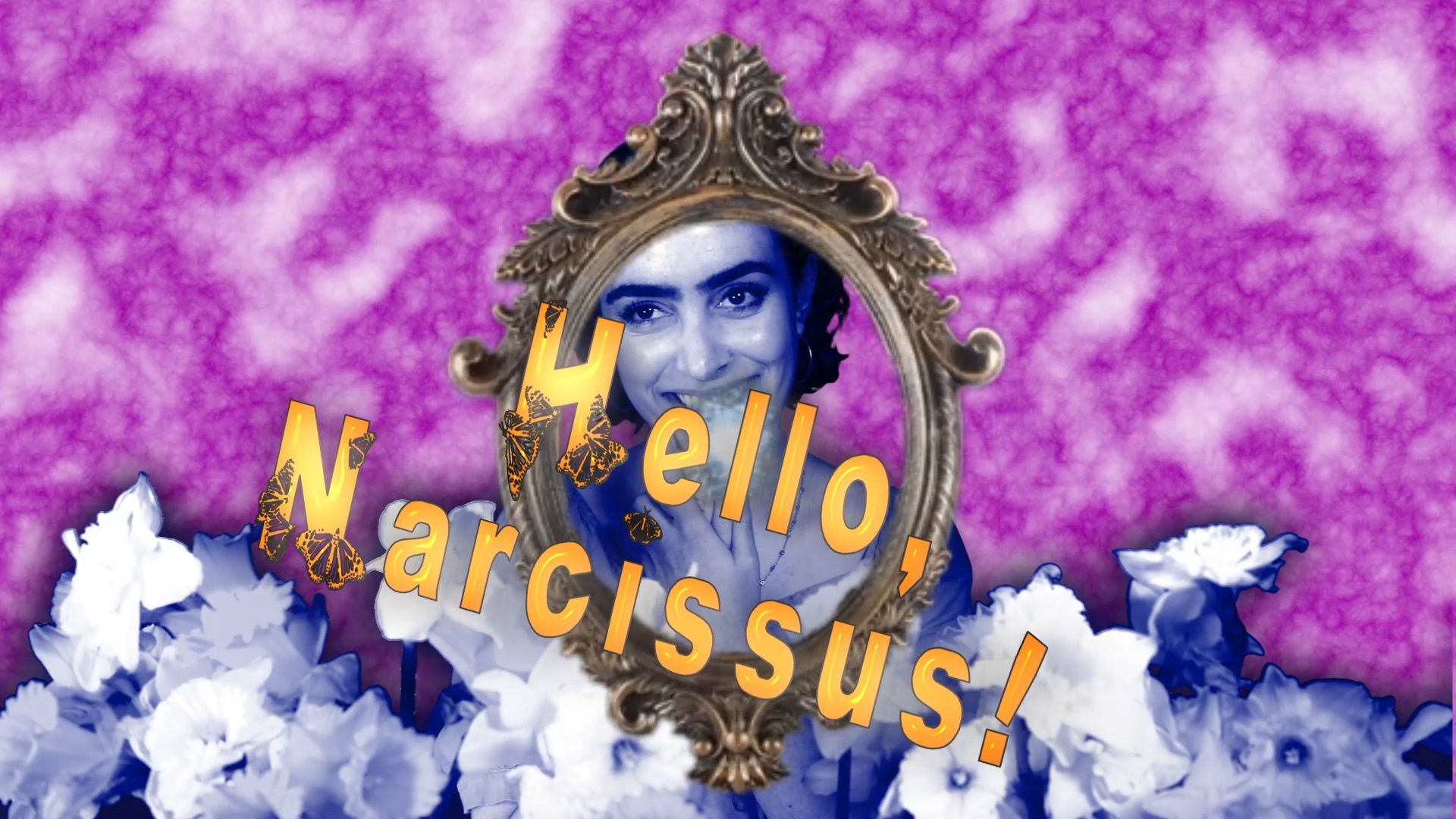 Rosemary Warren ReflecTV, 2021 Digital video, projection and mirror video installation Digital video edition of 5