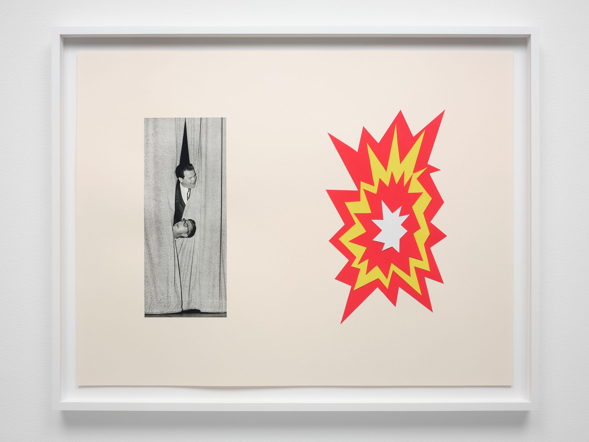 Lindsey White Pitfalls, 2021 silver gelatin print, archival pigment print, paper, collage 20 x 26 inches unique