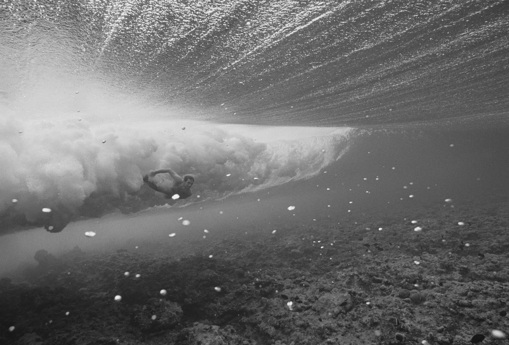 Bodysurf 07, 2013 Silver gelatin print 9 x 13 ¼ inches (18 ¾ x 22 ½ inches framed) Edition of 5
