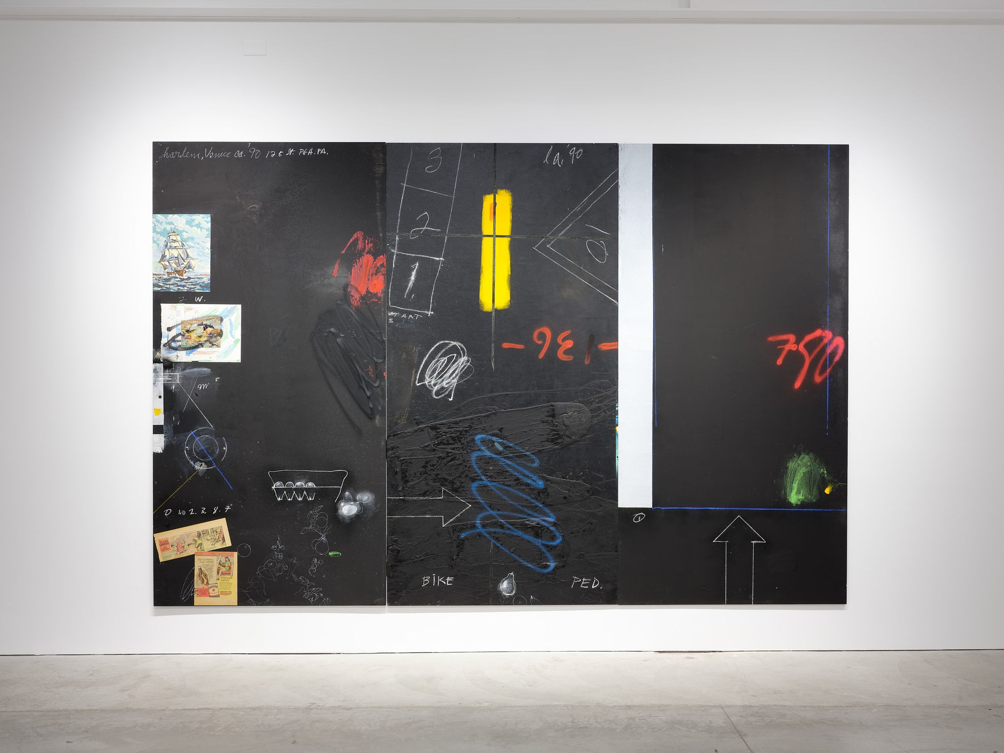 Raymond Saunders 40 Years: Paris/Oakland