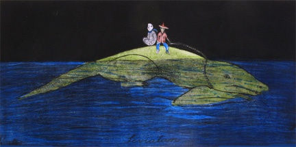 Sandra Ramos, Leviatan, 2017