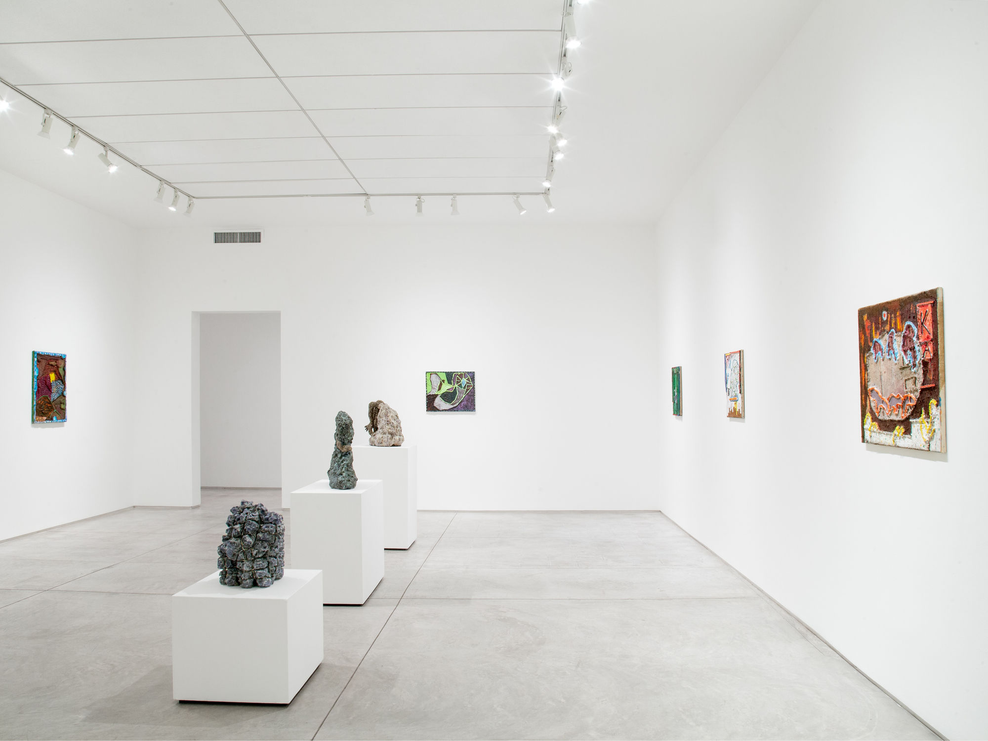 Yevgeniya Baras and Julia Haft-Candell, Parts of Speech, intallation view, 2020