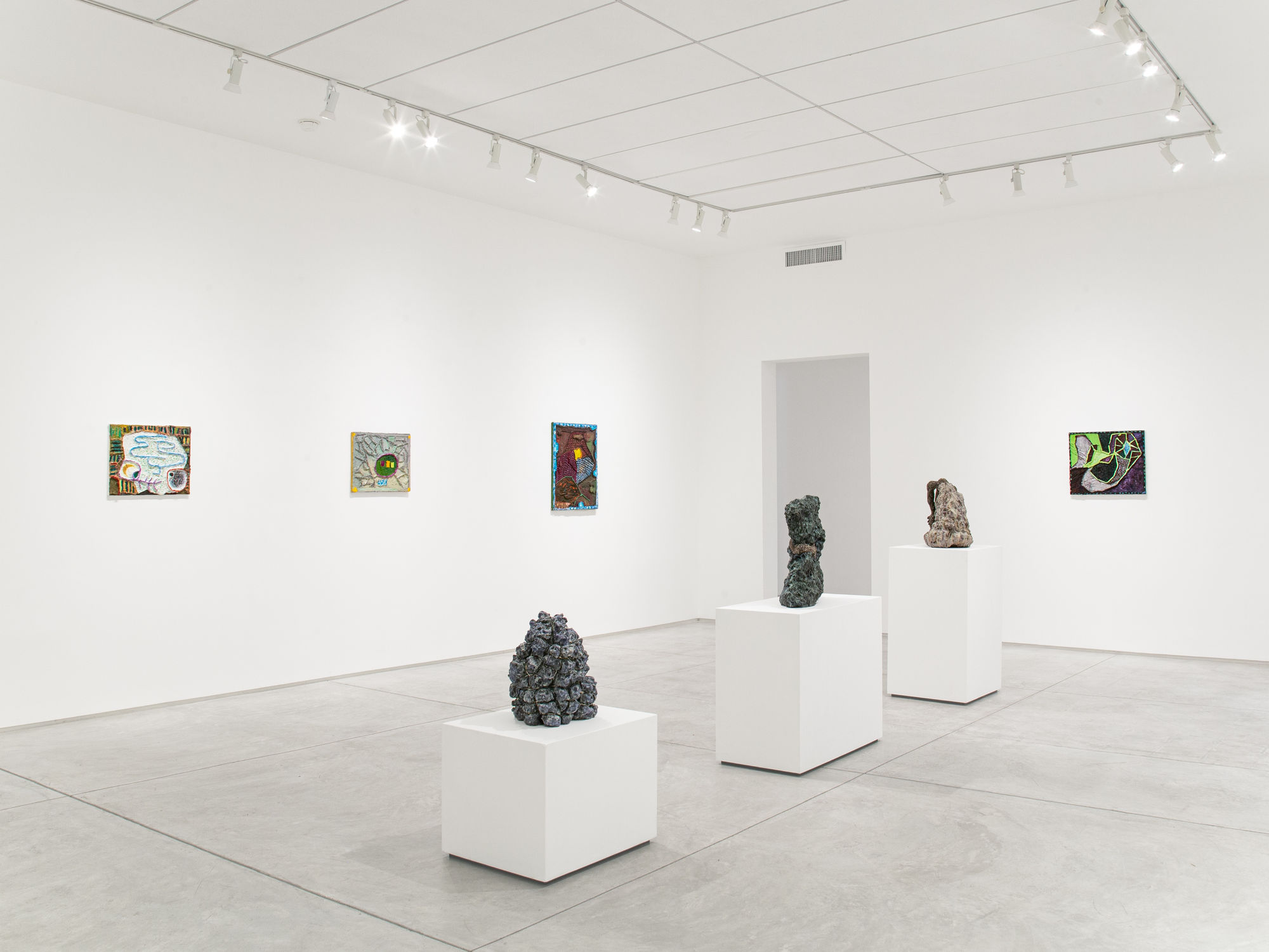 Yevgeniya Baras and Julia Haft-Candell, Parts of Speech, intallation view, 2020