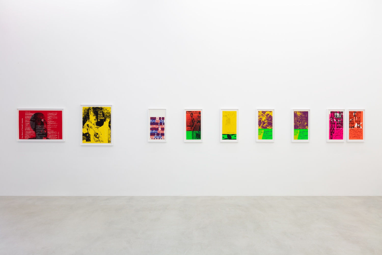 installation view, kaufmann repetto, milan, 2021