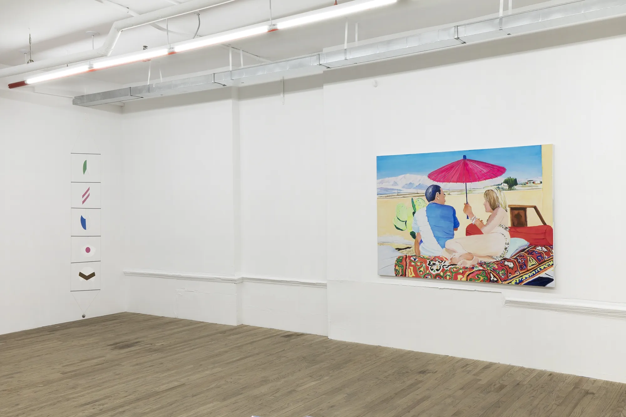 installation view, kaufmann repetto, new york