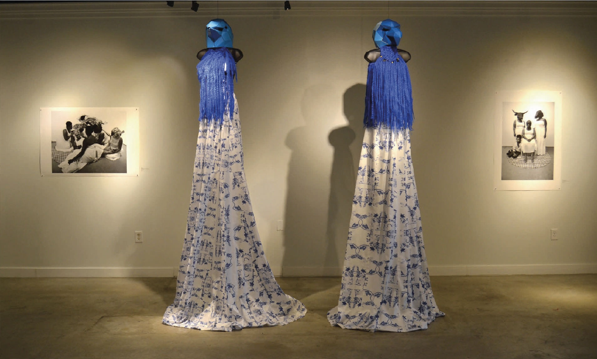 Shanequa Gay Installation, Devouts Ascending, 2019 Temporary Art Center