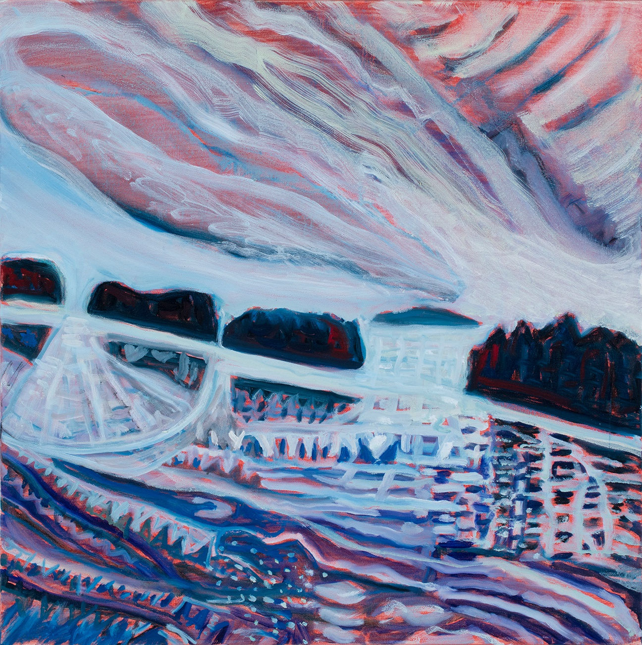 Brita Holmquist: Overhomer - Paintings from Around the Bay