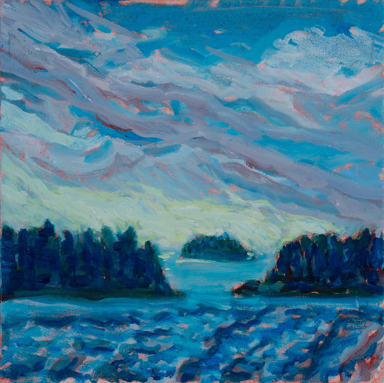 Brita Holmquist: Overhomer - Paintings from Around the Bay