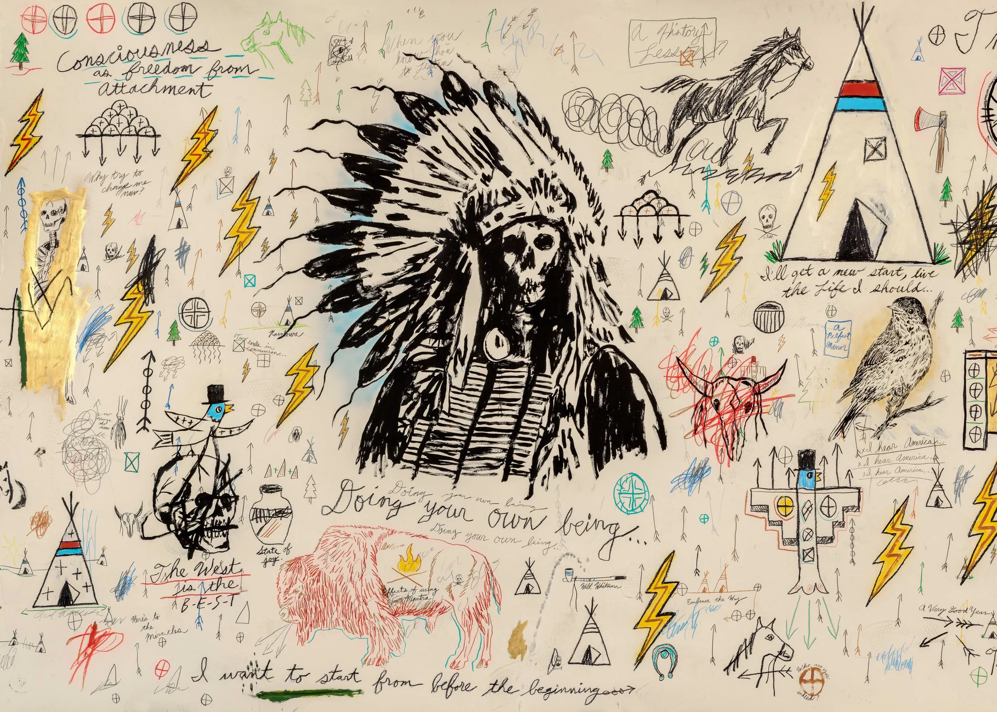 Detail of This is Happiness, 2019