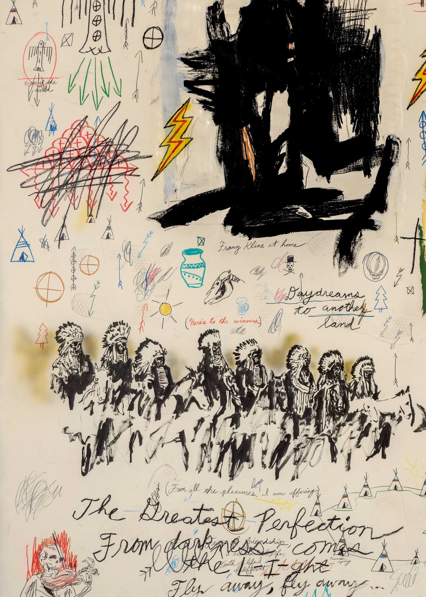 Detail of This is Happiness, 2019