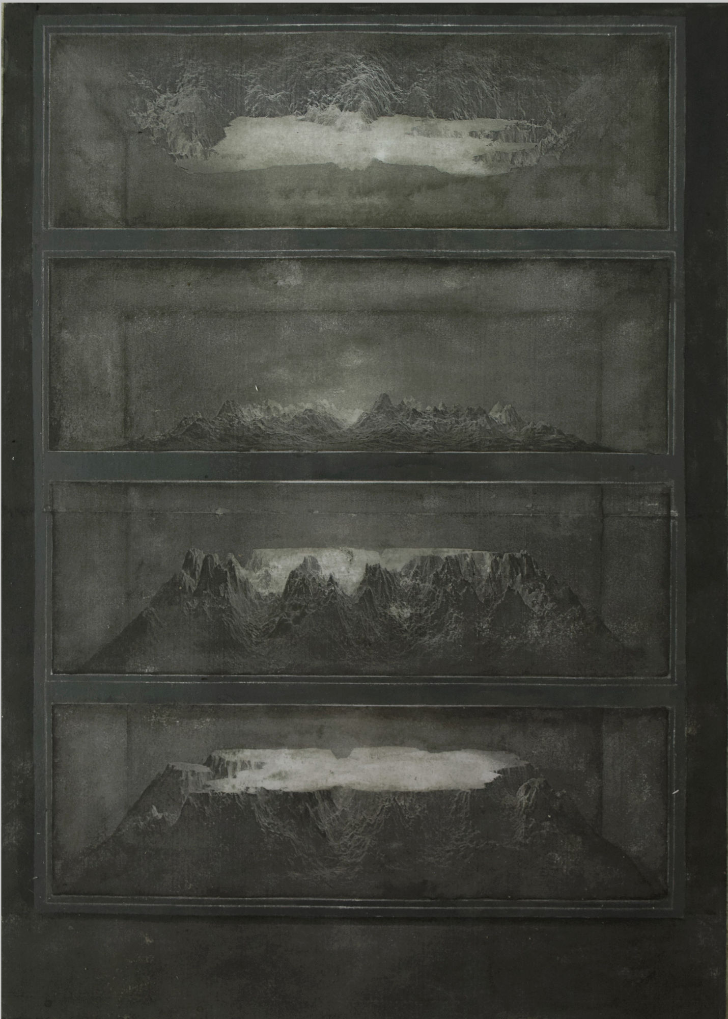 Untitled 2, 2020 Water color and photo-transfer on paper 13.5 x 11.5 in. ₹ 9,000.00