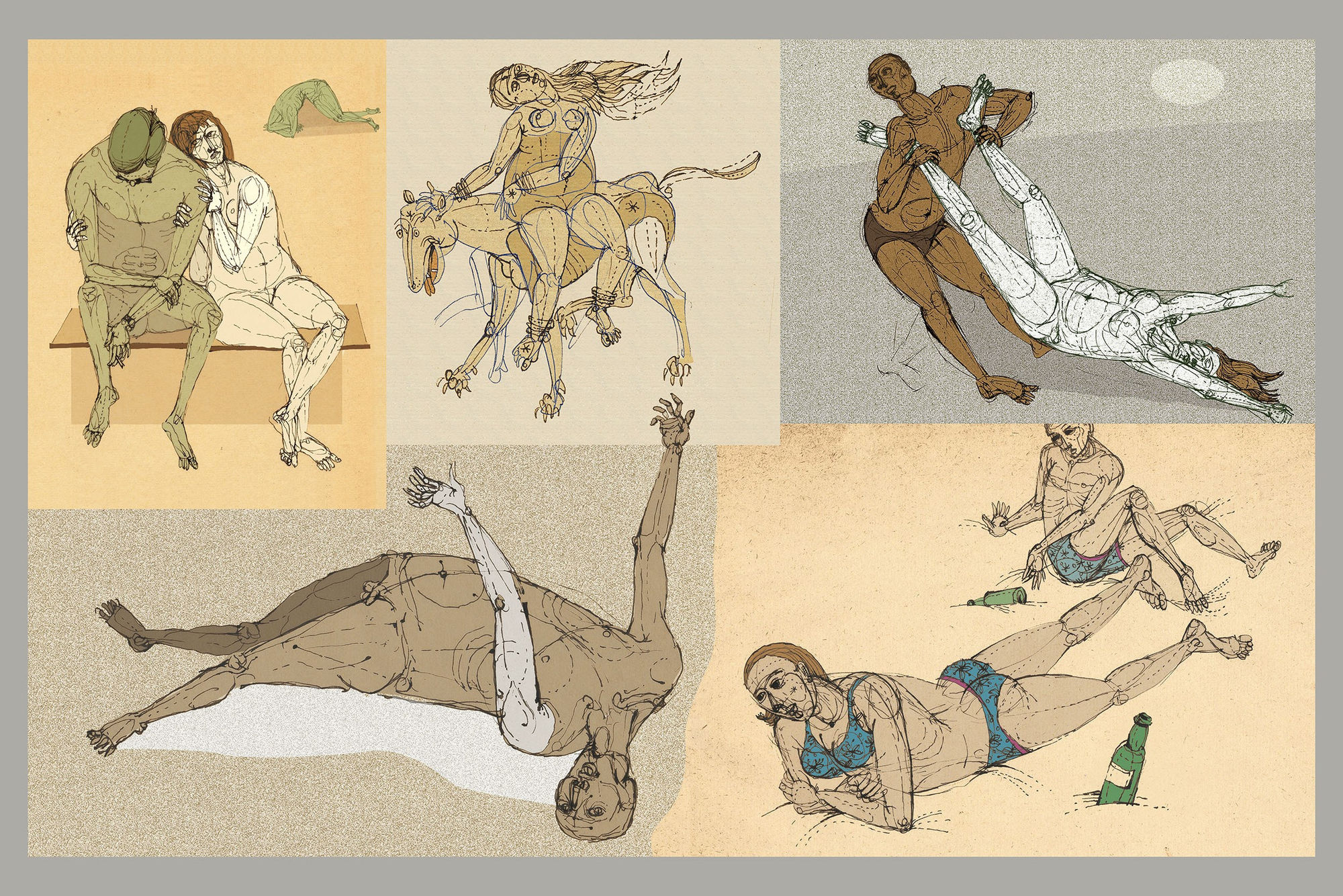 Nostalgic Journey into the Past, 1962 Digital Reincarnation, 2019 Limited Edition Individual Print : 22 x 34 inches (29 editions) Available in a porfolio of 5 reincarnations : 11.5 x 17 inches (20 editions)