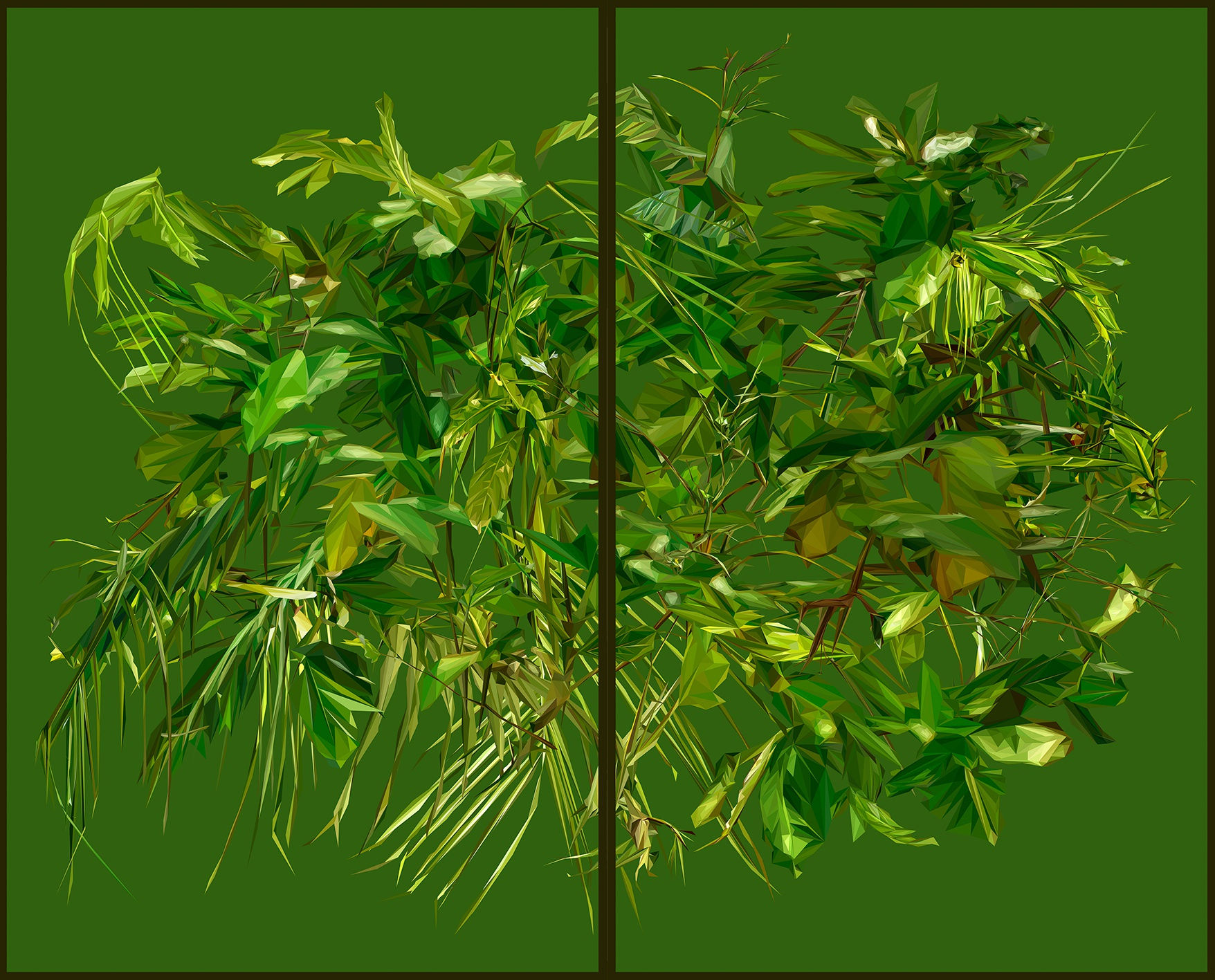 Albano Afonso, Cristalização da Paisagem [Landscape Crystallization] nº 06 V03, 2020