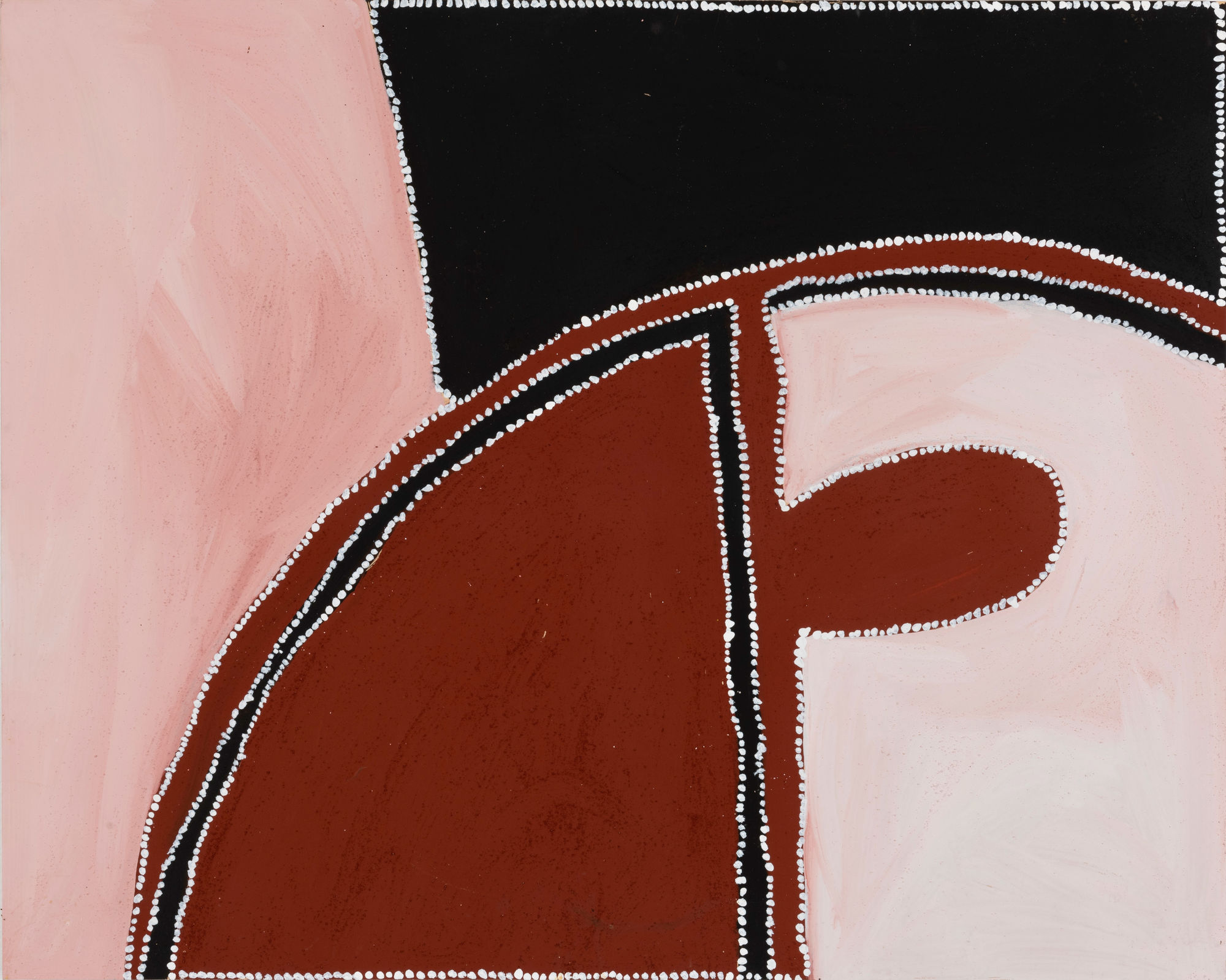 Janderrji, 2004 Natural earth pigments and synthetic binder on composition board 31 1/2 x 39 3/8 in. (80 x 100 cm.) (PB 36)